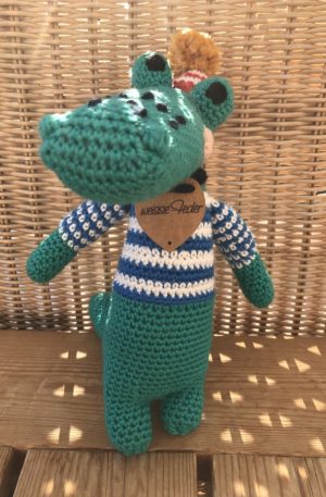 Häkeltier – Alfred Alligator