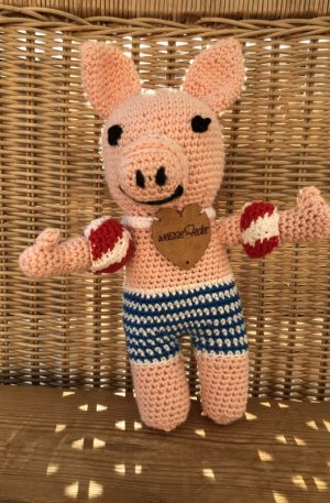 Häkeltier – Fred Ferkel