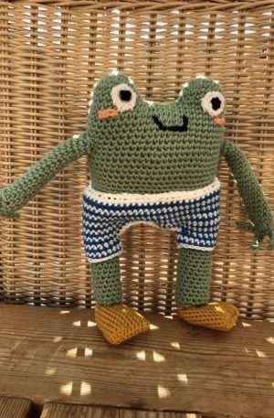 Häkeltier – Frosch Viktor