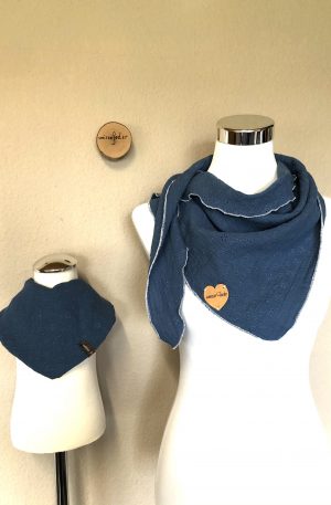 Musselin Tuch 2er-Set Mama und Baby/Kind