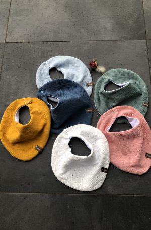 Musselin Dreieckstuch / Wendetuch Baby