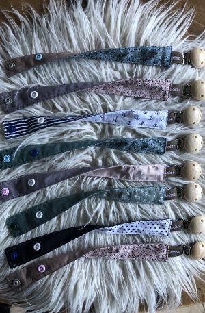 Schnullerband - verschiedene Farben