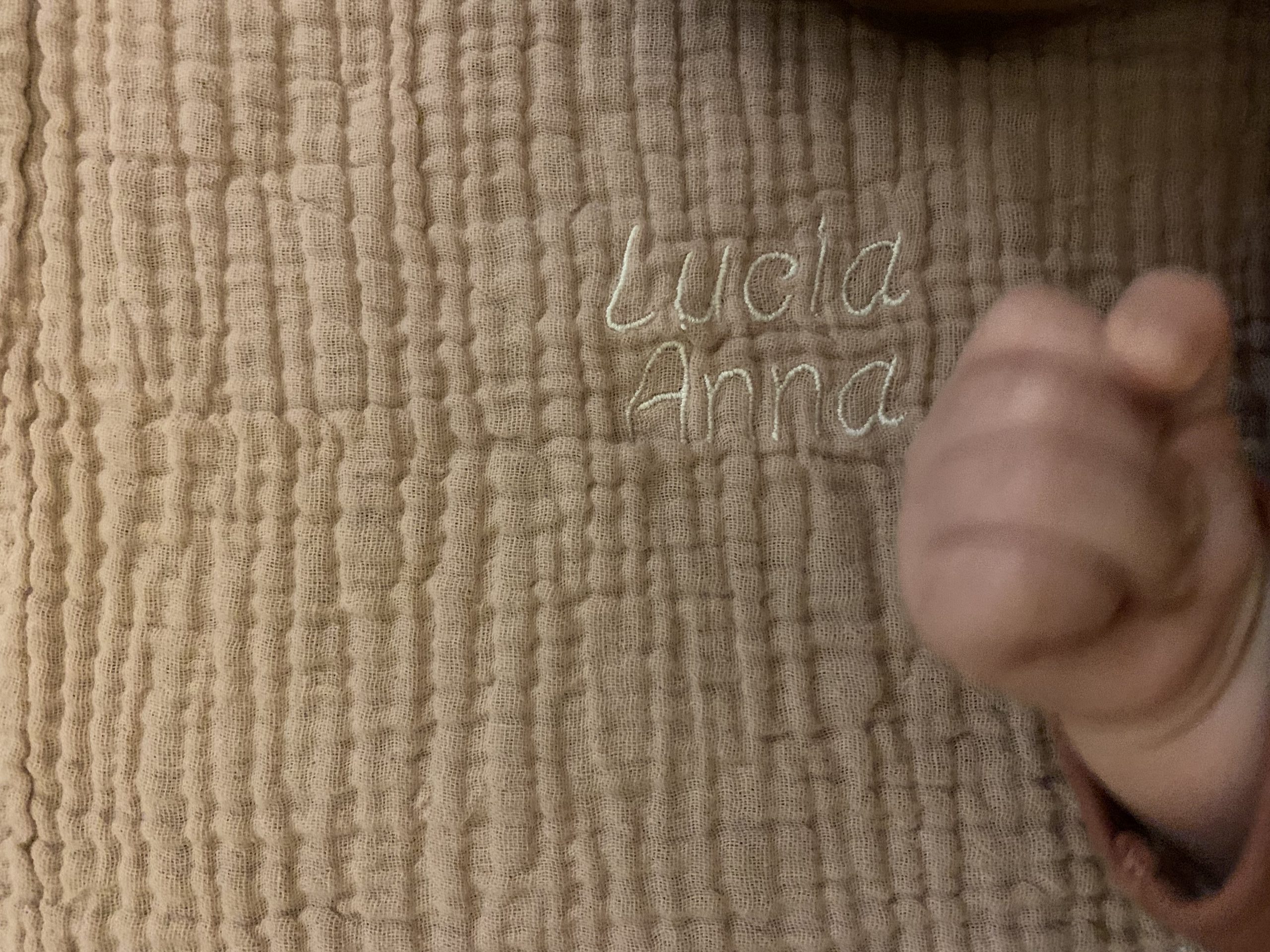 Musselinwindeln im 4er-Set mit Namen oder Motiv bestickt – Bild 6