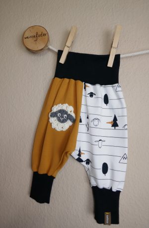 Pumphose - Schäfchen