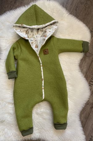 Walkoverall limegrün