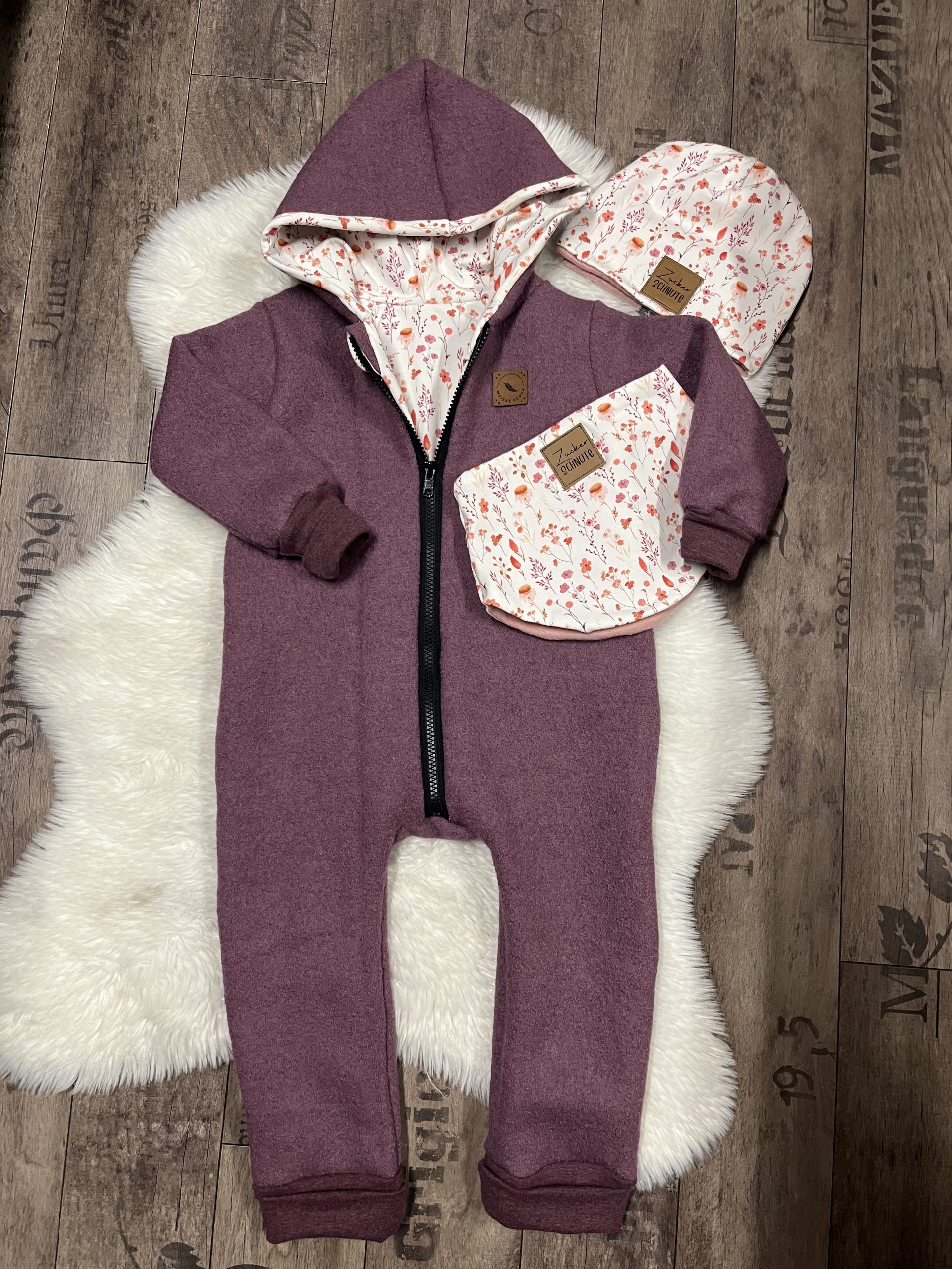 Walkoverall lavendel