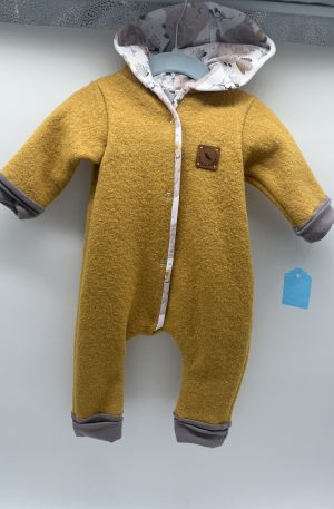 Walkoverall senfgelb