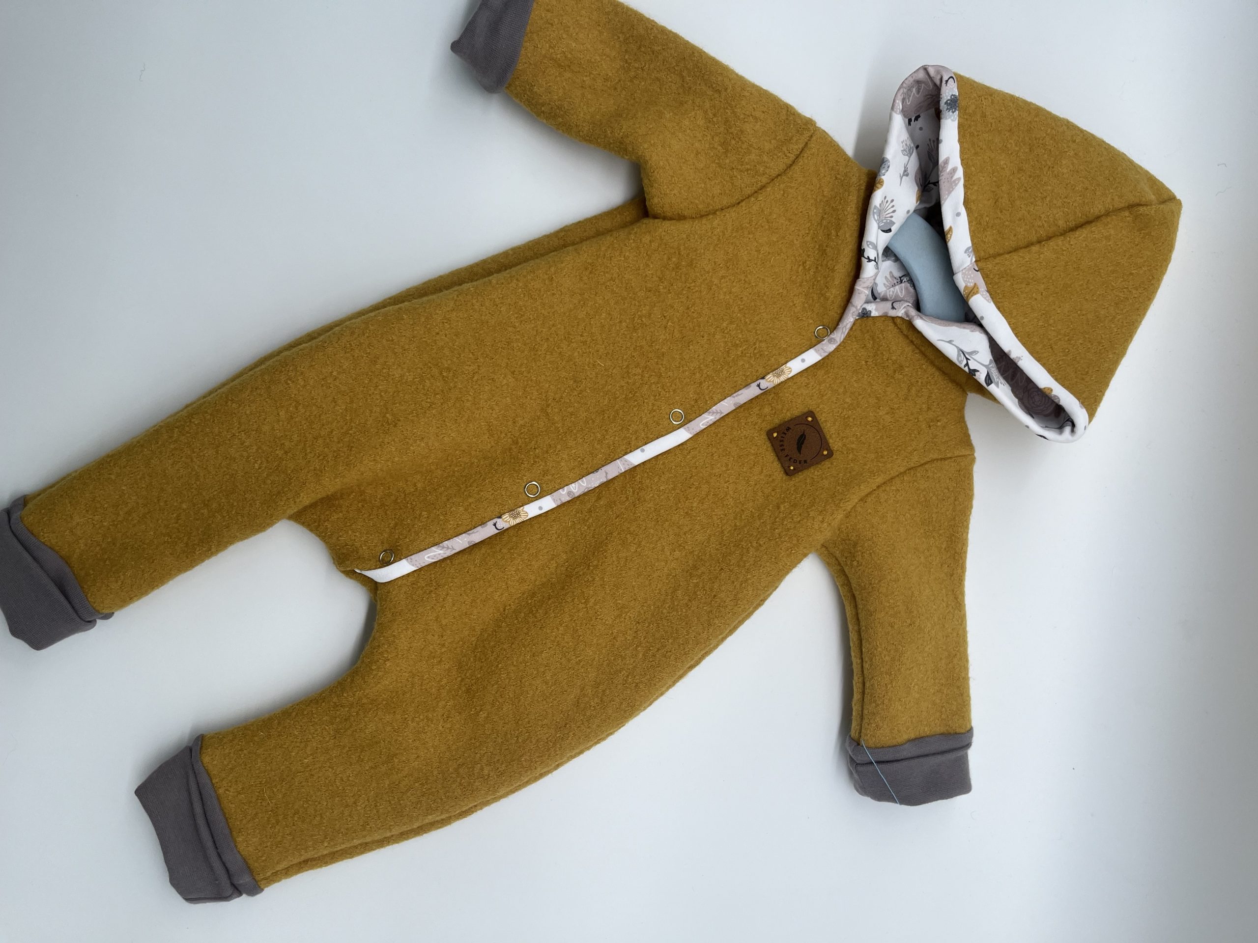 Walkoverall senfgelb – Bild 2