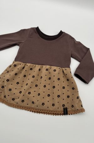 Kleid Cord Blumen