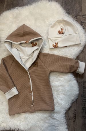 Wendejacke hellbraun